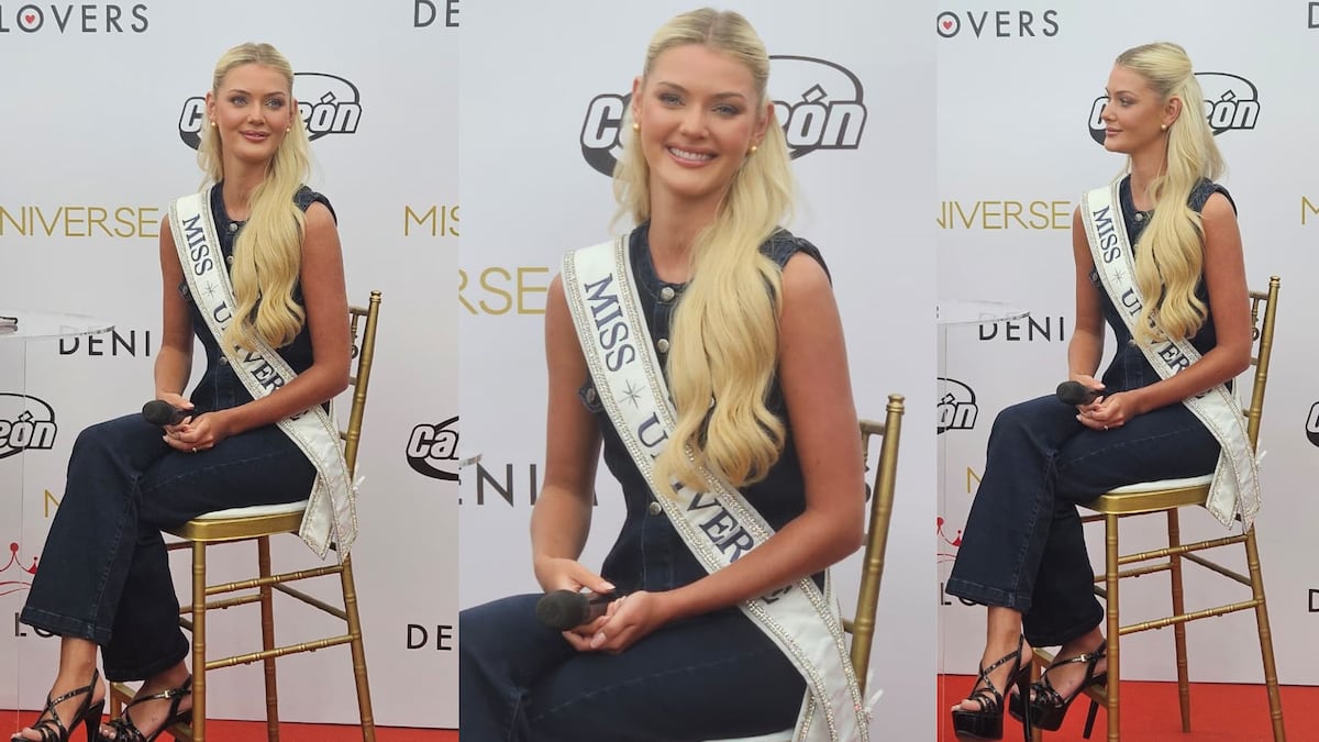 Miss Universo en el lanzamiento oficial de  Denim Lovers en Panamá 