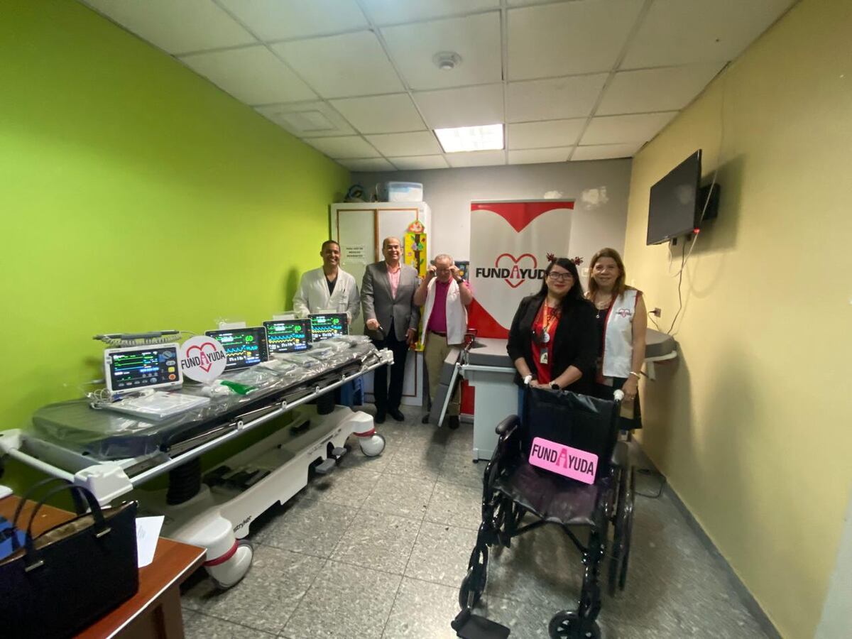 FundAyuda realiza segunda entrega de equipos e insumos al Hospital Oncológico Nacional