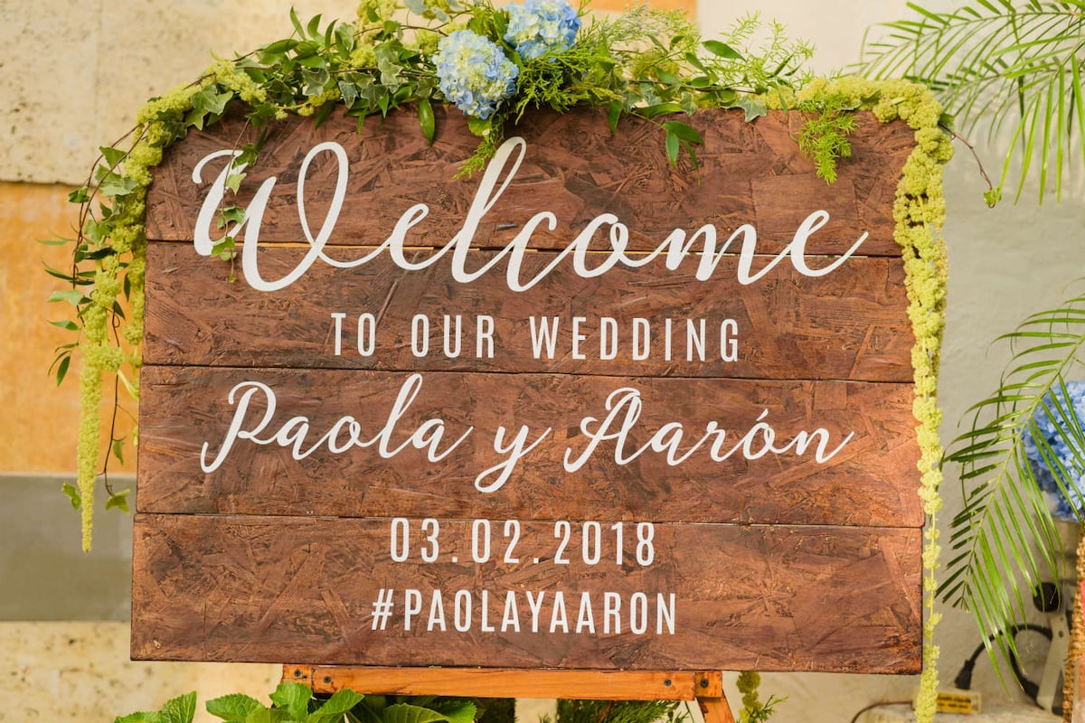 Al altar en El Valle, la boda de Paola Cantagalli y Aaron Bromley