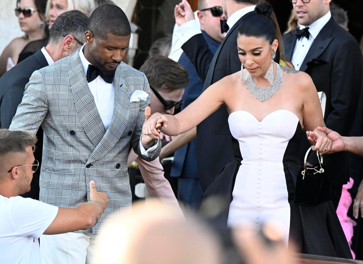 Desfile de celebridades en Venecia por la boda de Jeff Bezos y Lauren Sánchez