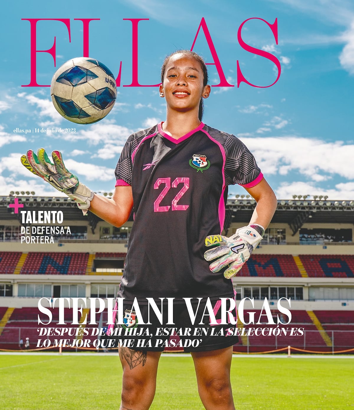 La arquera Stephani Vargas: ‘Después de mi hija, estar en la selección es lo mejor que me ha pasado’