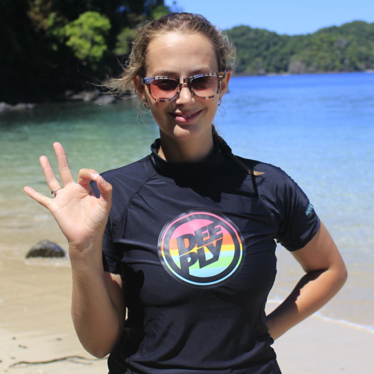 El impresionante mar azul de Coiba
