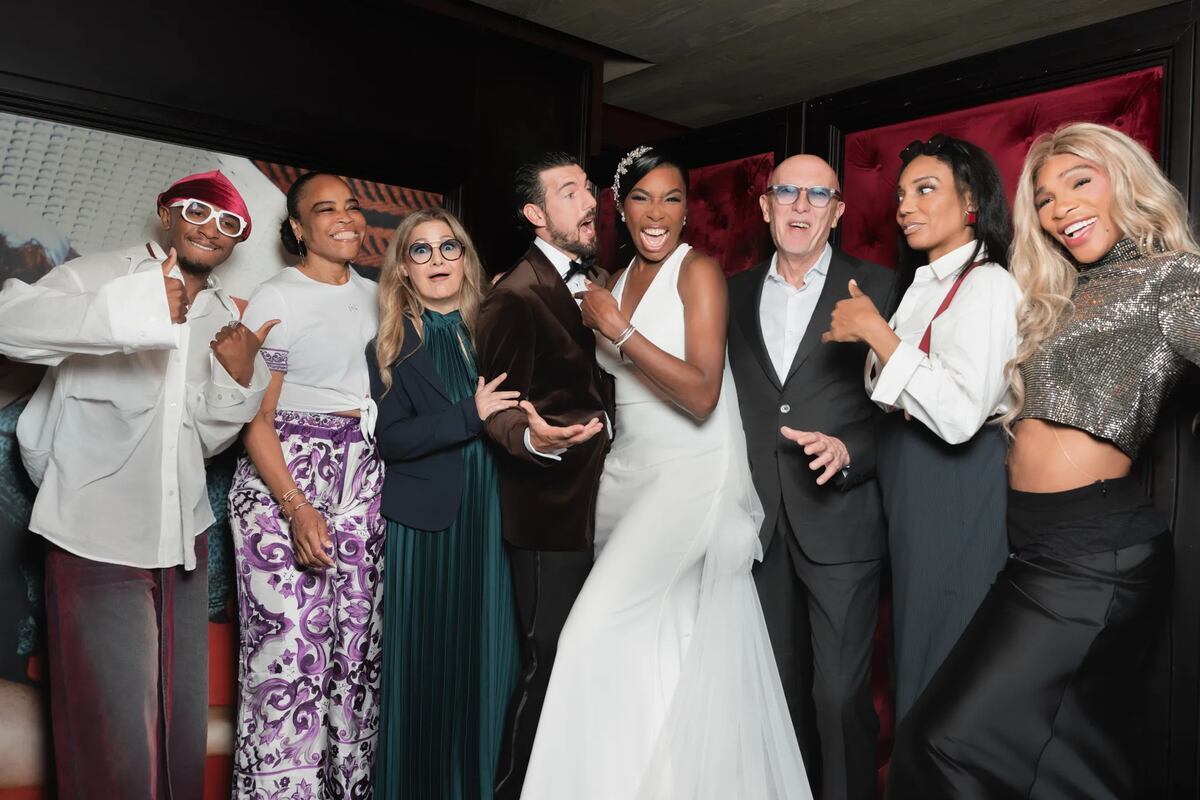 La tenista Venus Williams oficializa su boda con Andrea Preti