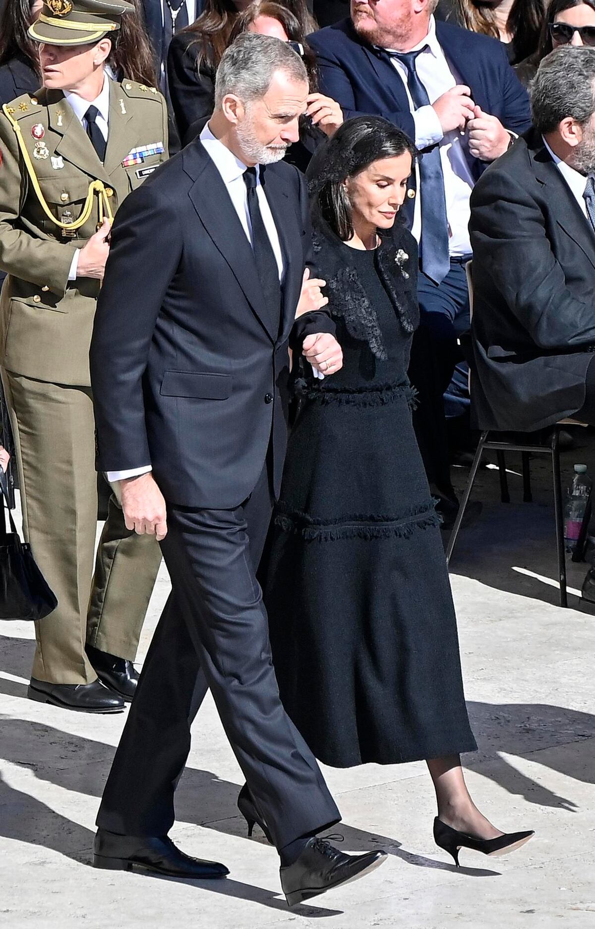 Los reyes de España, el príncipe William y demás monarcas en el funeral del papa Francisco