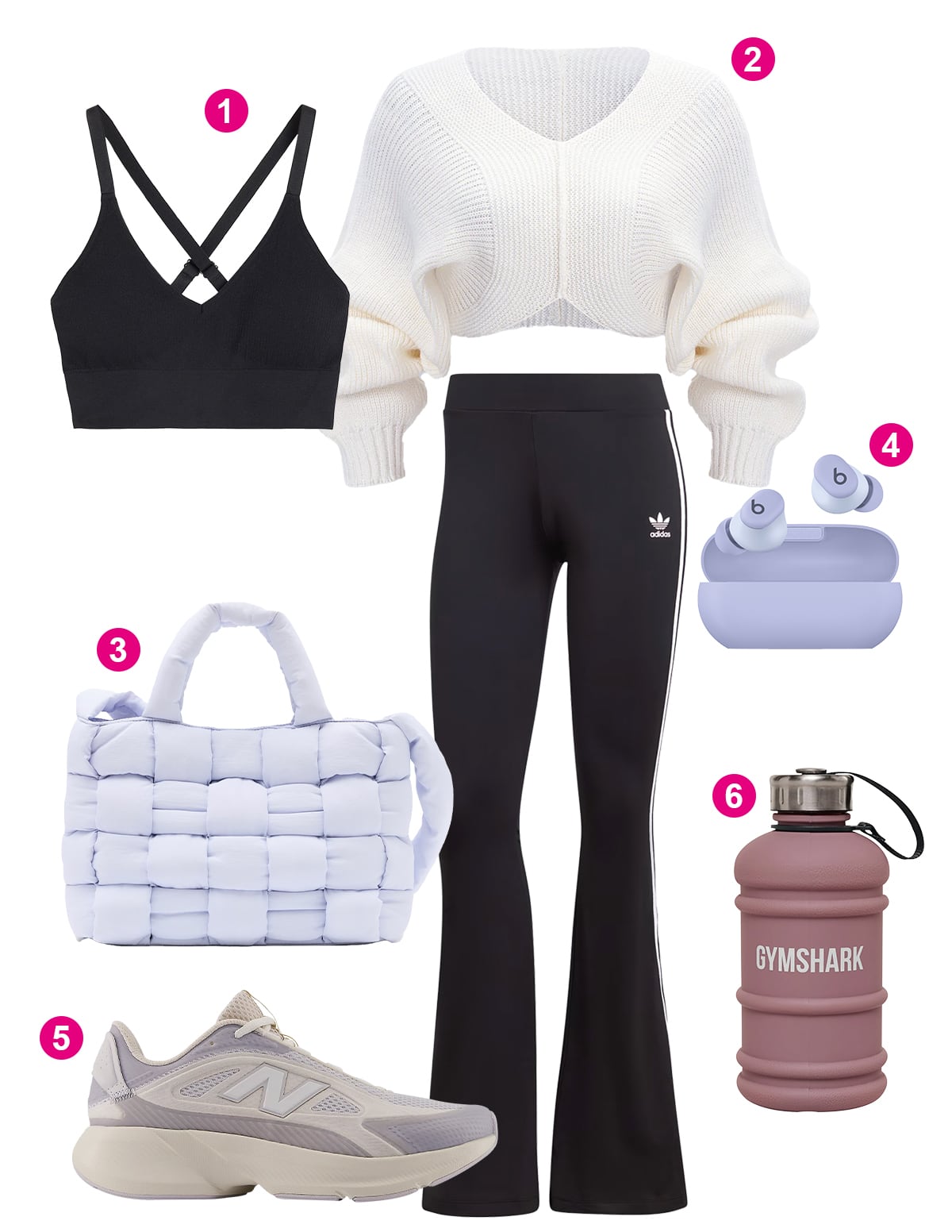 ‘Gym babe’: dos ‘looks’ para alzar pesas con estilo