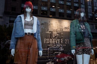 Forever 21 se declara en quiebra (por segunda vez) 