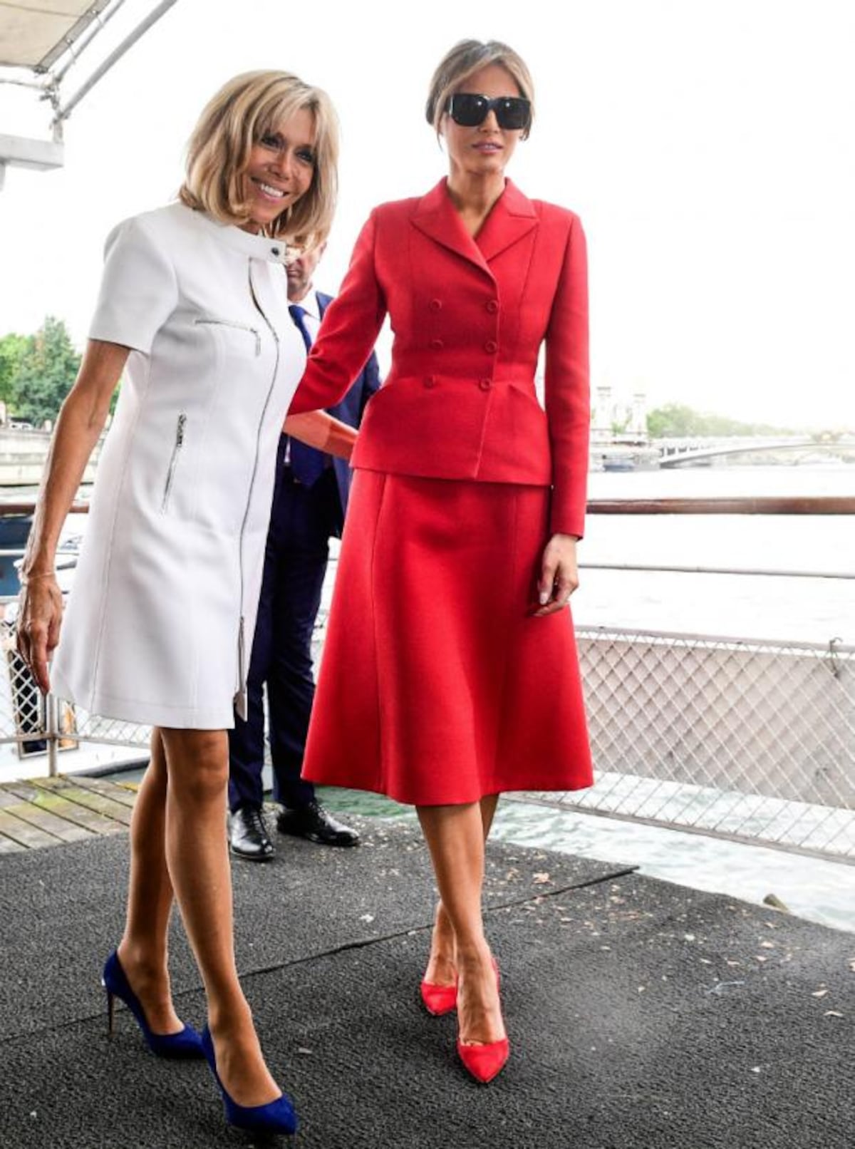 Melania Trump vs Brigitte Macron, duelo de estilos