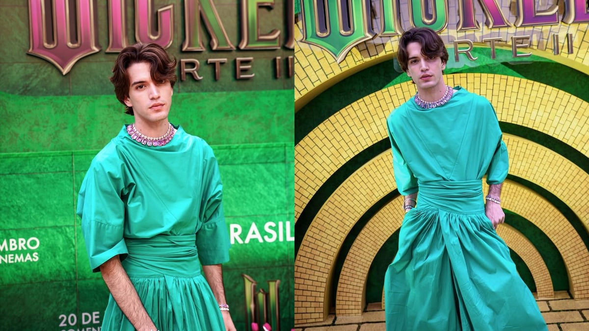El creador de contenido panameño Kevin Fashioned invitado al estreno de ‘Wicked’ en Brasil