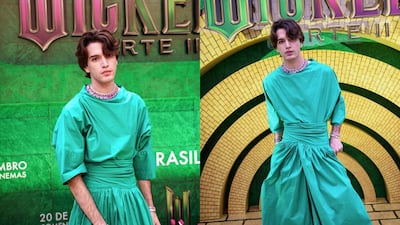 El creador de contenido panameño Kevin Fashioned invitado al estreno de ‘Wicked’ en Brasil