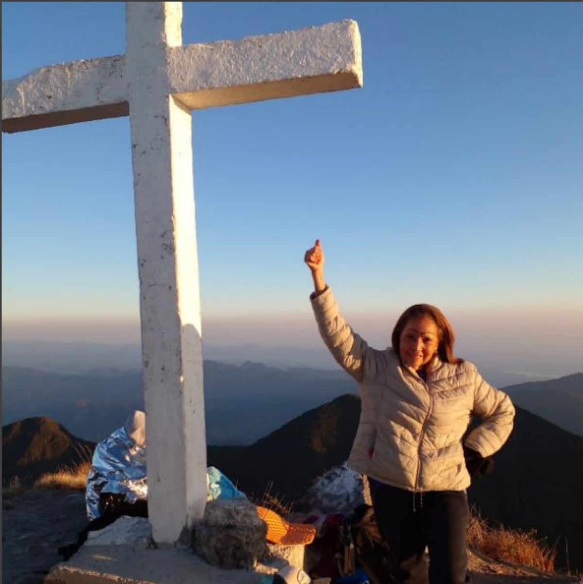 Subí a la cima del volcán Barú