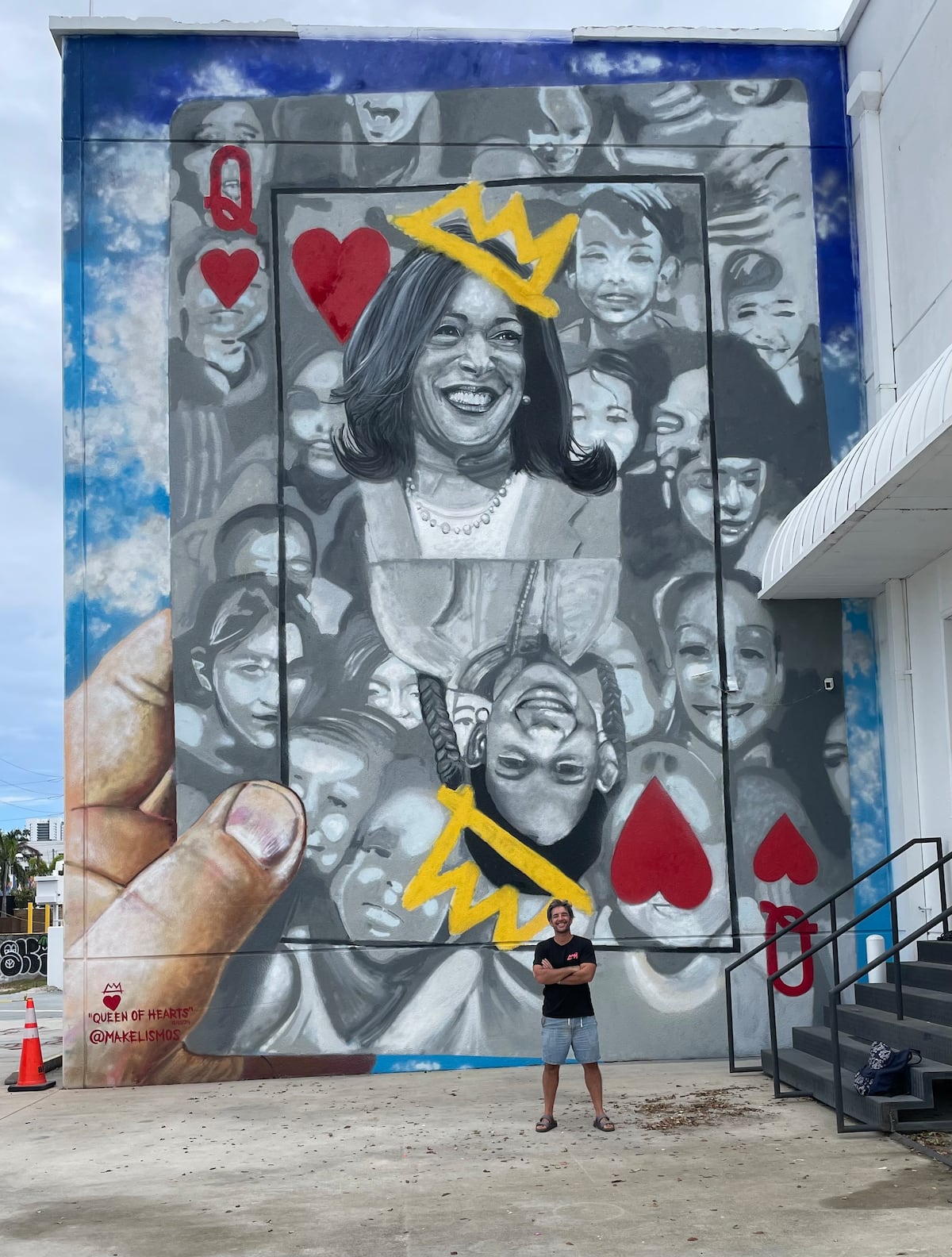 Kamala Harris, una ‘Reina de Corazones’ en Miami