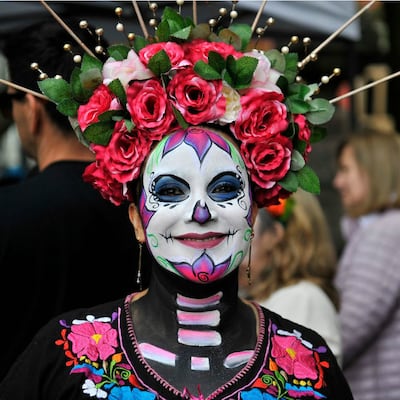 FOTOS: Así fue el desfile de catrinas en México en anticipación al Día de Muertos