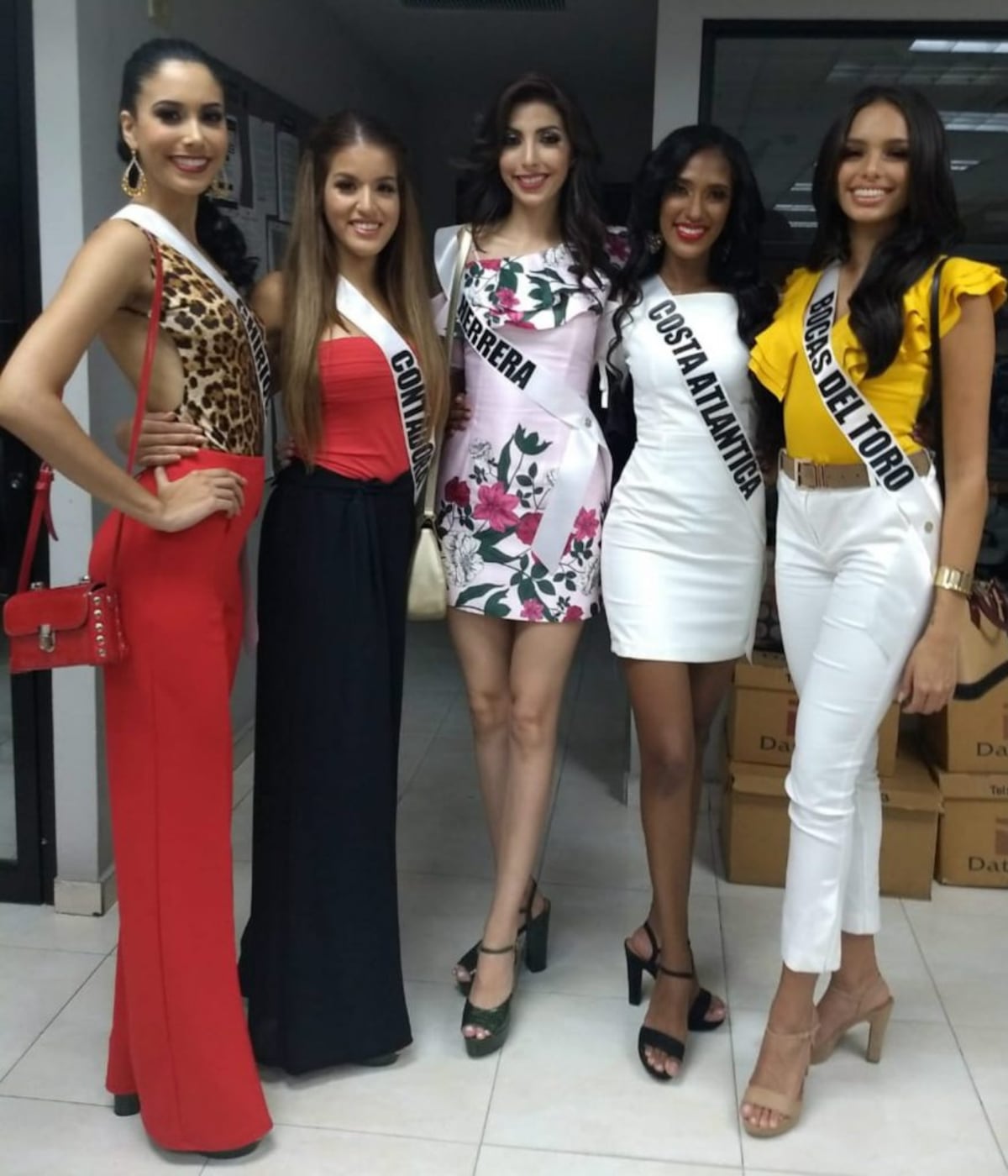 Las concursantes de Señorita Panamá 2019, en La Prensa