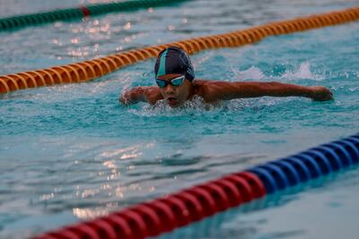 Alumno del colegio Brader se alzó con cinco medallas de oro en Campeonato Nacional Interclubes de Natación