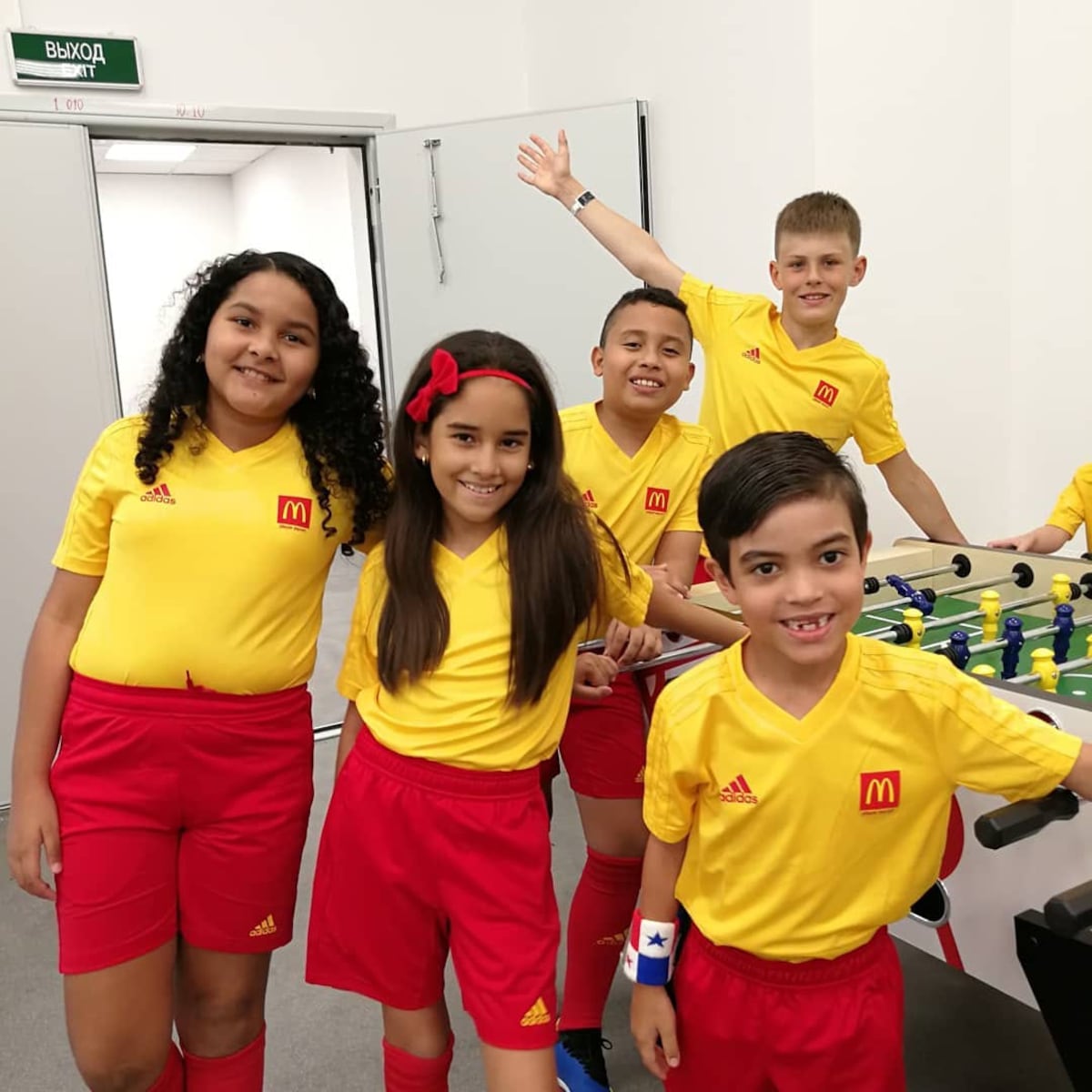 De la mano con la Sele en Rusia