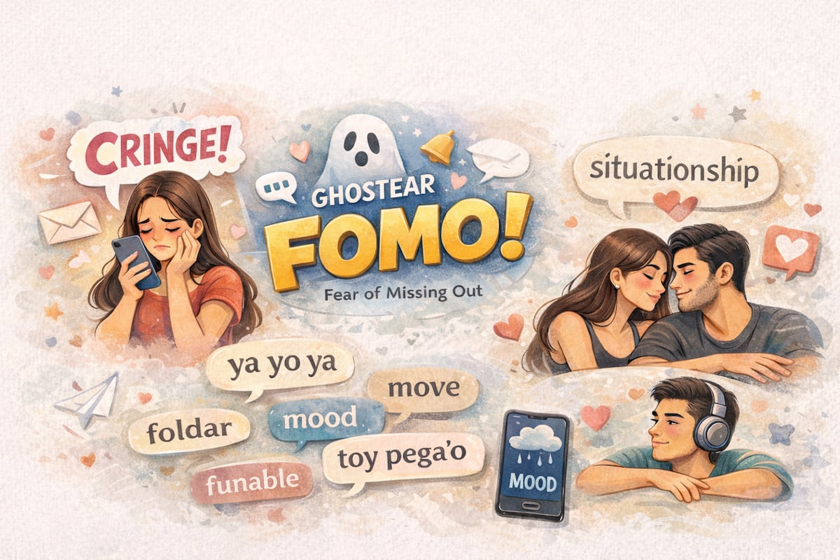 ‘Mi ex me daba ‘cringe’: 12 términos que ahora no paramos de usar