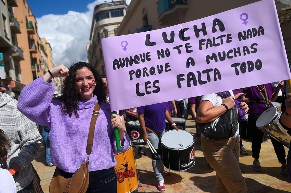 En fotos: mujeres alrededor del mundo salen a las calles a conmemorar un nuevo Día Internacional de la Mujer