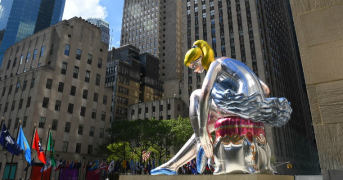 La ‘bailarina sentada’ de Nueva York