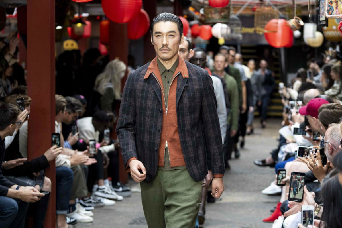 Zombis y mujeres, momentos fuertes de la semana de la moda masculina de Londres