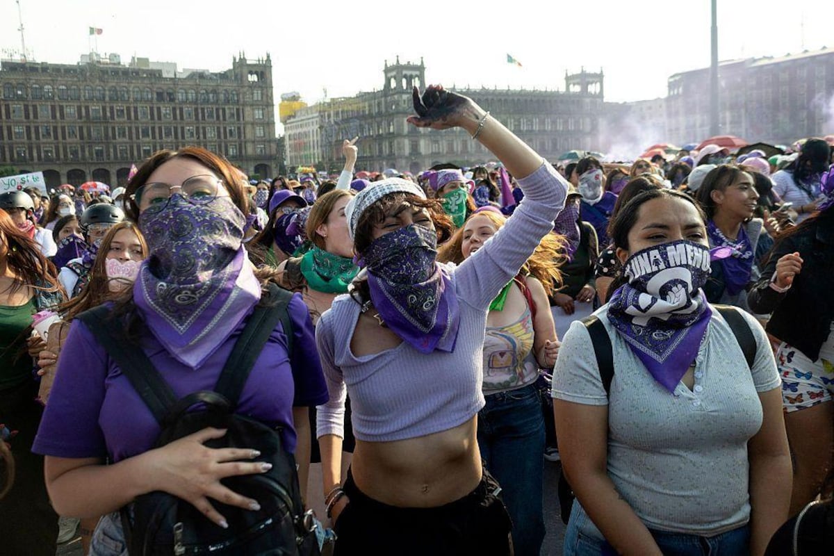 En fotos: mujeres alrededor del mundo salen a las calles a conmemorar un nuevo Día Internacional de la Mujer