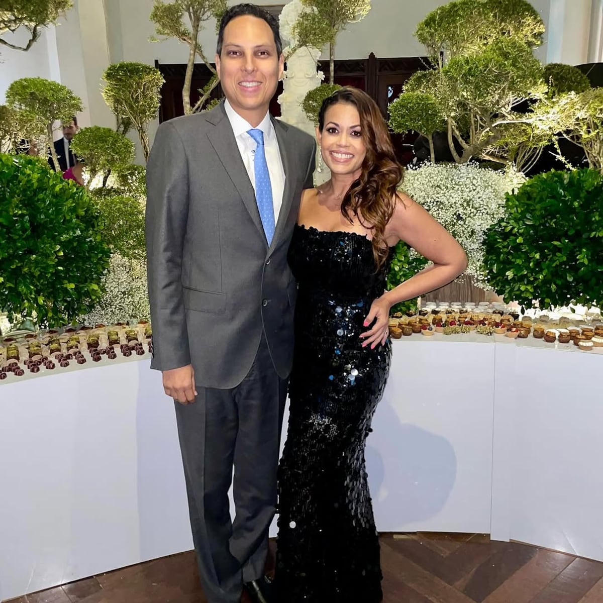 Sasha Nikyta, Serena Vamvas, y demás personalidades invitadas a la boda de Dayana Sáez y Gio Scollo