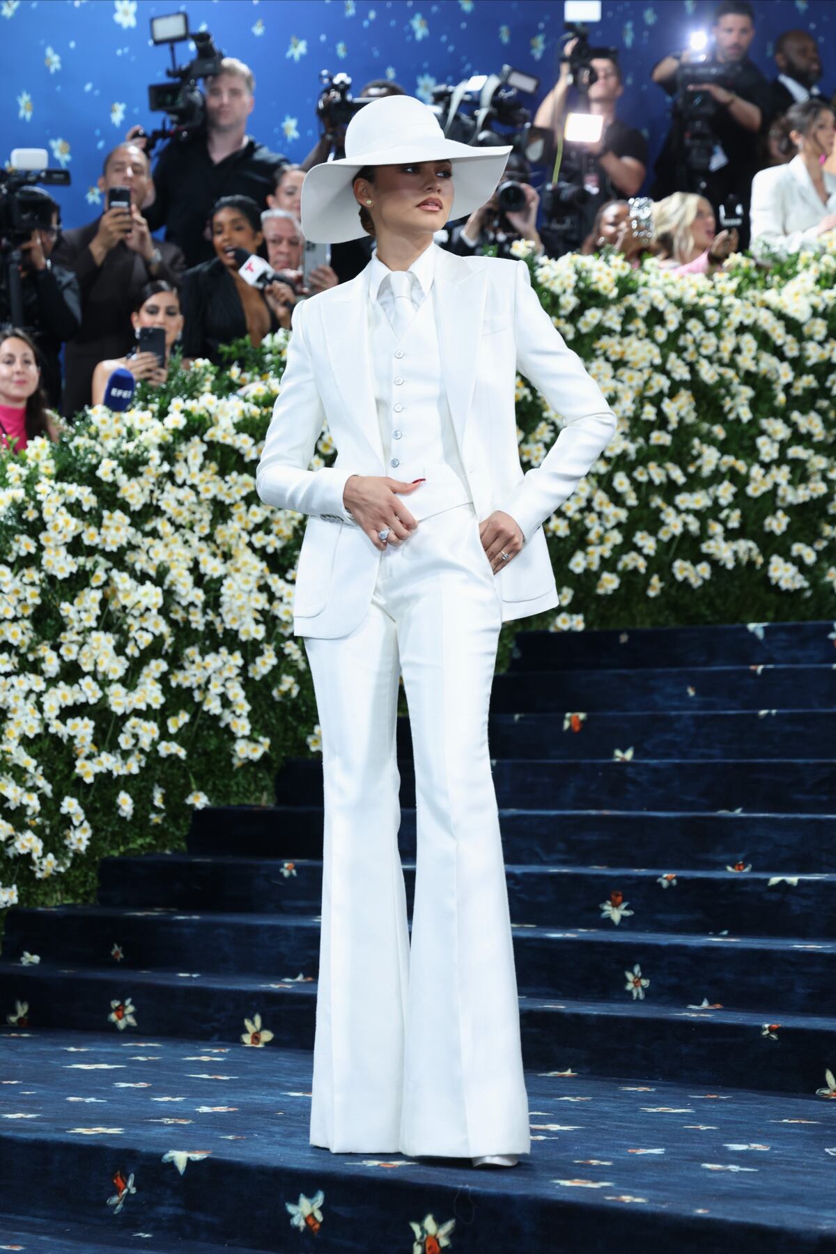 Diana Ross y Zendaya, dos divas de blanco en la Met Gala