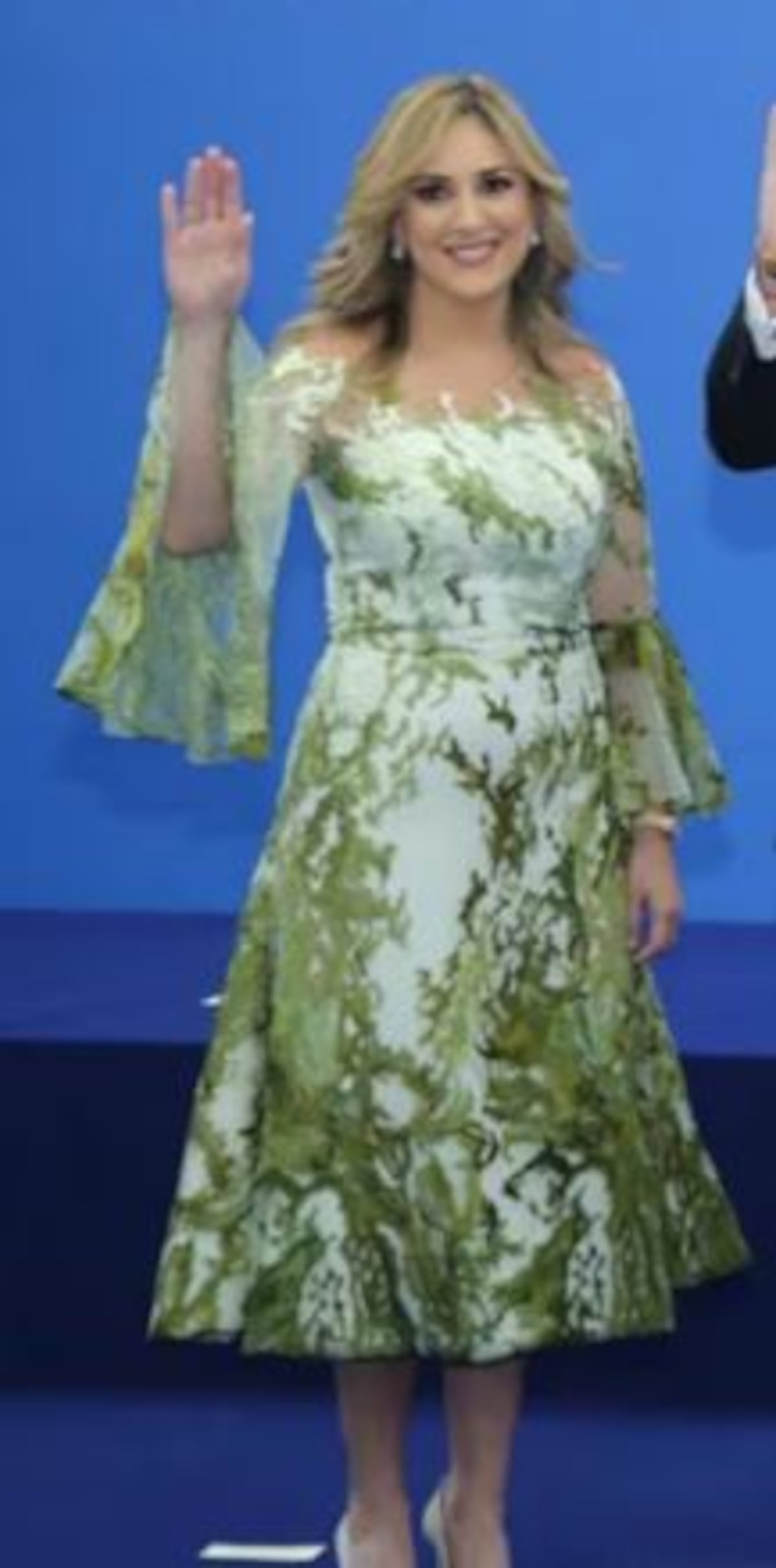 Vestidas de talento panameño, las hijas del presidente José Raúl Mulino