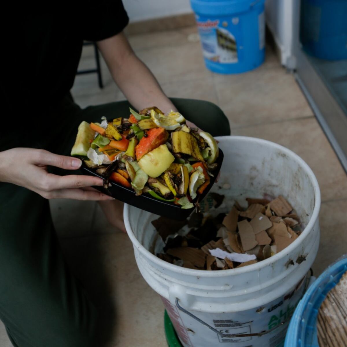 Cómo hacer compost en mi balcón