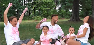 El futbolista Neymar Jr. será padre por quina vez, espera una niña