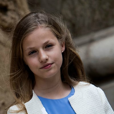 Los 14 años de la princesa Leonor, hija de los reyes de España