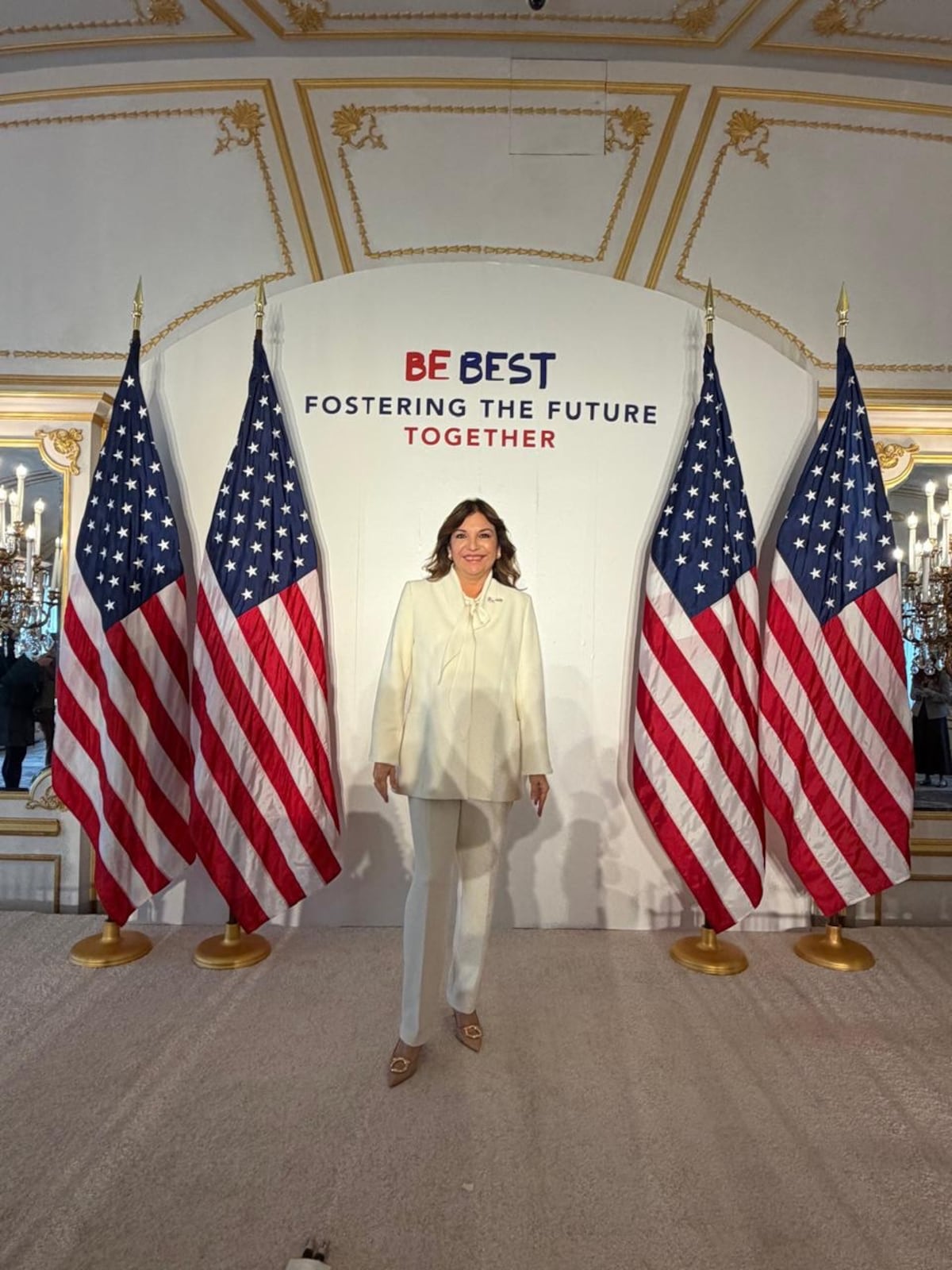 Maricel de Mulino en Nueva York: los 4 ‘looks’ de la primera dama de Panamá
