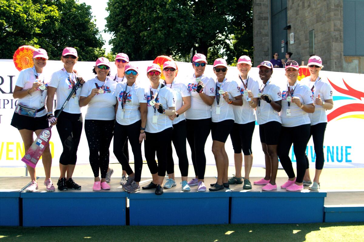 DragonHeart gana triple oro en el Campeonato Panamericano de tripulaciones de clubes de Dragon Boat en Canadá