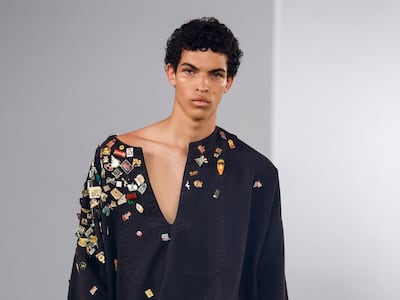 Los tejidos innovadores, estrellas de la moda masculina de París