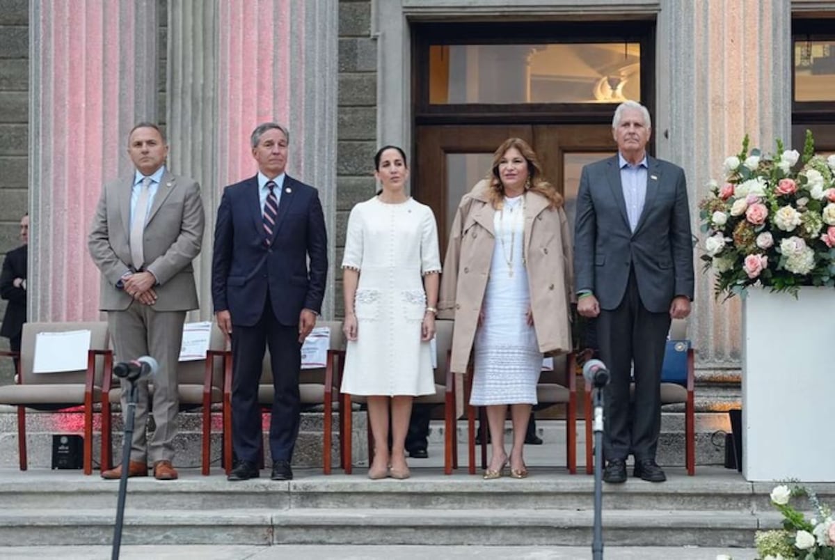 Los atuendos de diseño panameño que lució Maricel de Mulino en su visita a Nueva York