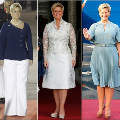 Lorena Castillo de Varela y sus tres vestidos para la visita presidencial de China