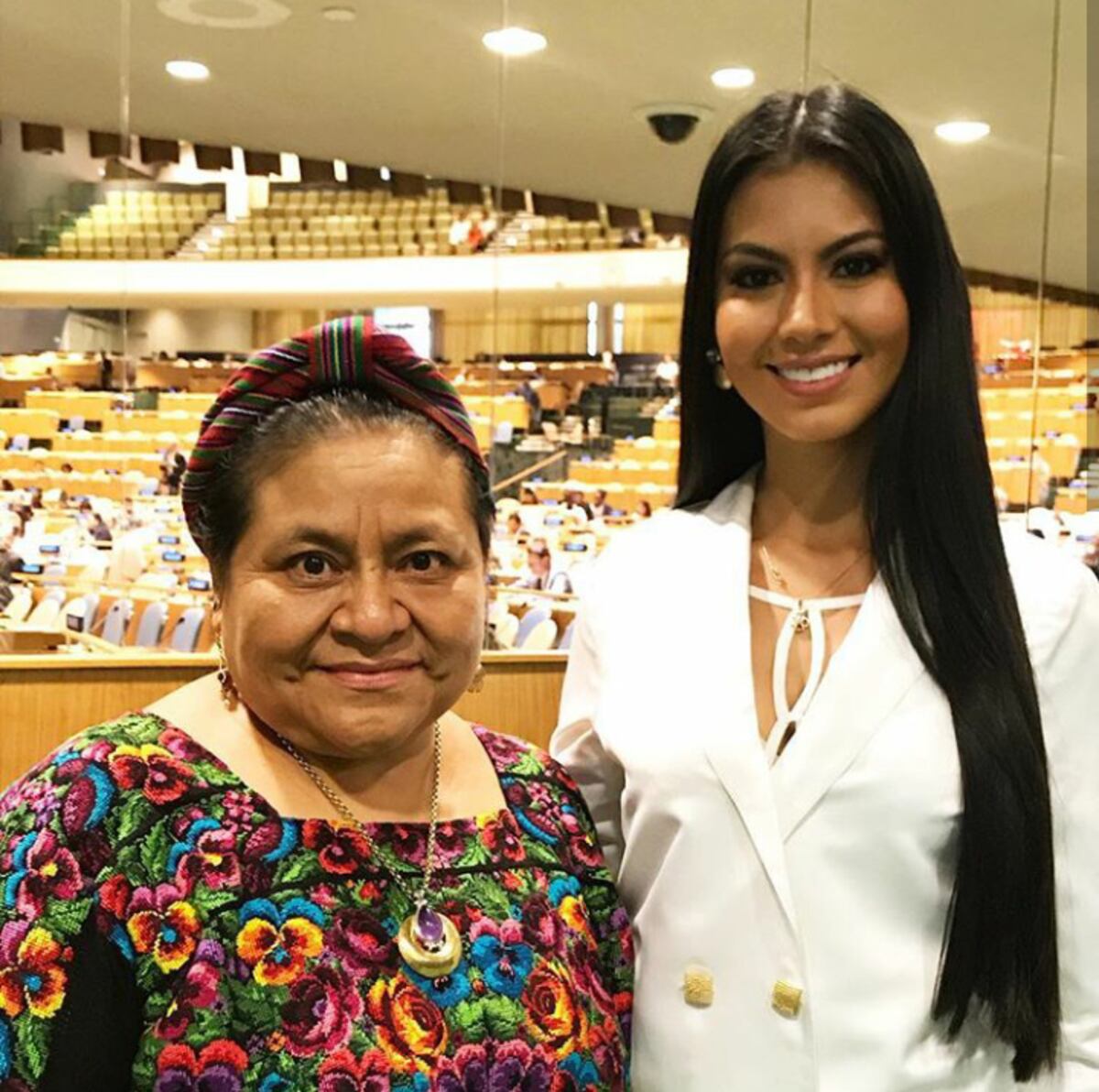 Rosa, Solaris, Diana y Shirel, juntas en el Fashion Week de Nueva York