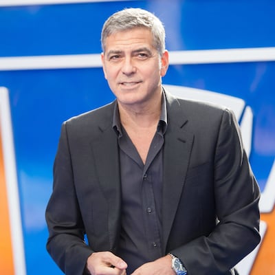 Goerge Clooney sufre accidente en Italia