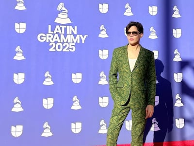 El ‘look’ con significado del diseñador panameño Tony Vergara para los Latin Grammy