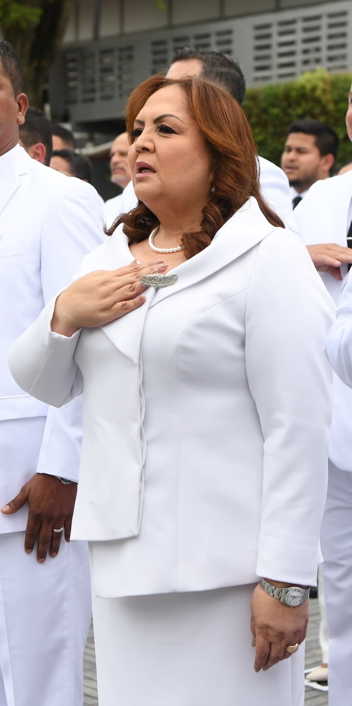Así fueron los ‘looks’ en blanco de las diputadas en la instalación del nuevo período de la Asamblea Nacional