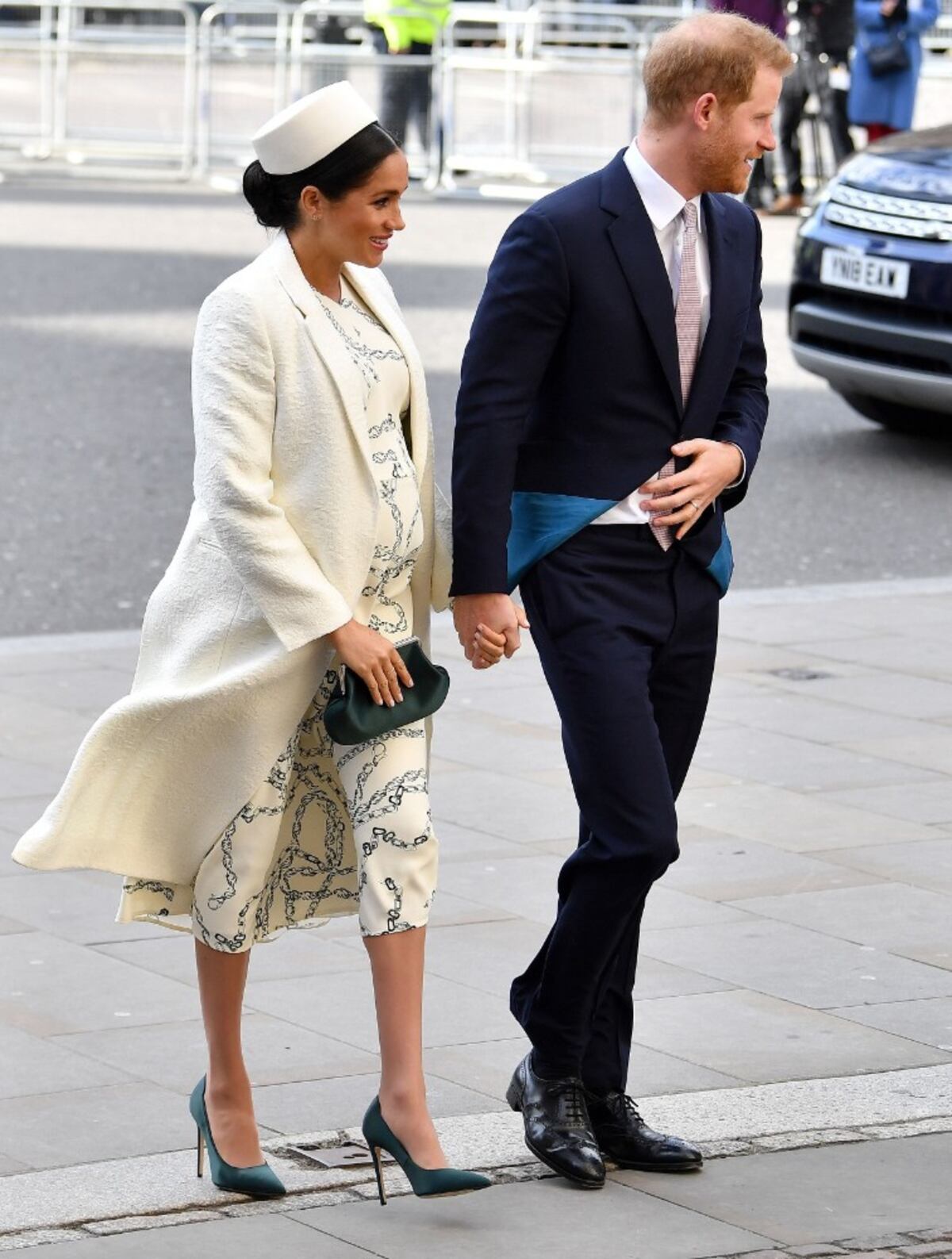Meghan Markle, 8 meses y en tacones