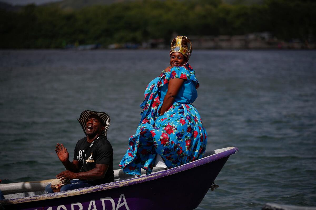 FOTOS: El espíritu de los palenques revive en Panamá con el Festival de la Pollera Congo