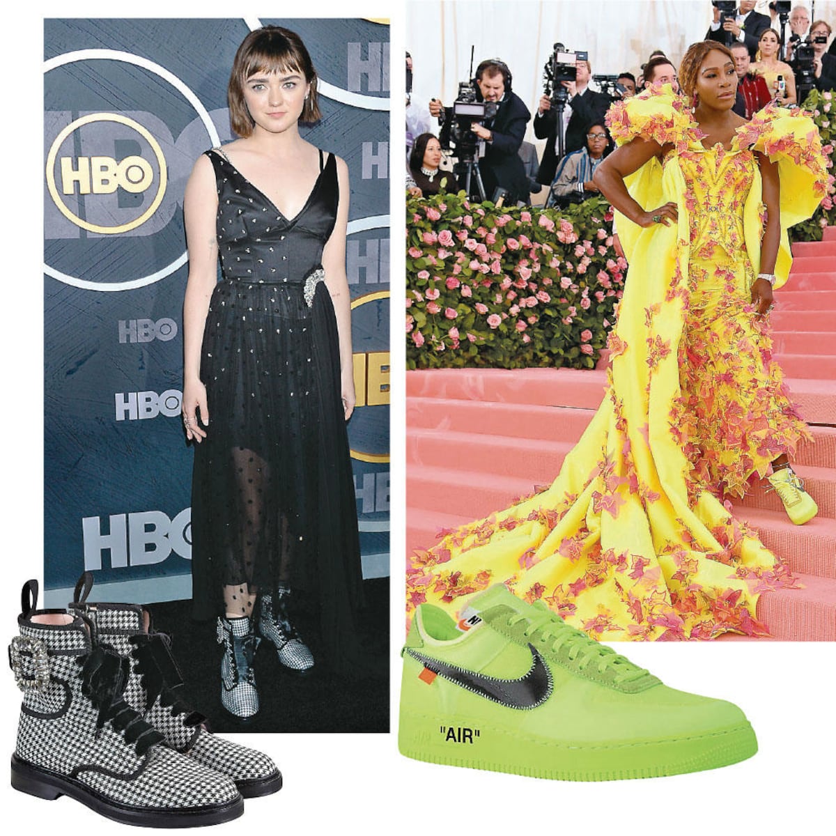 ¿Zapatillas en la alfombra roja? ¡Claro que sí!