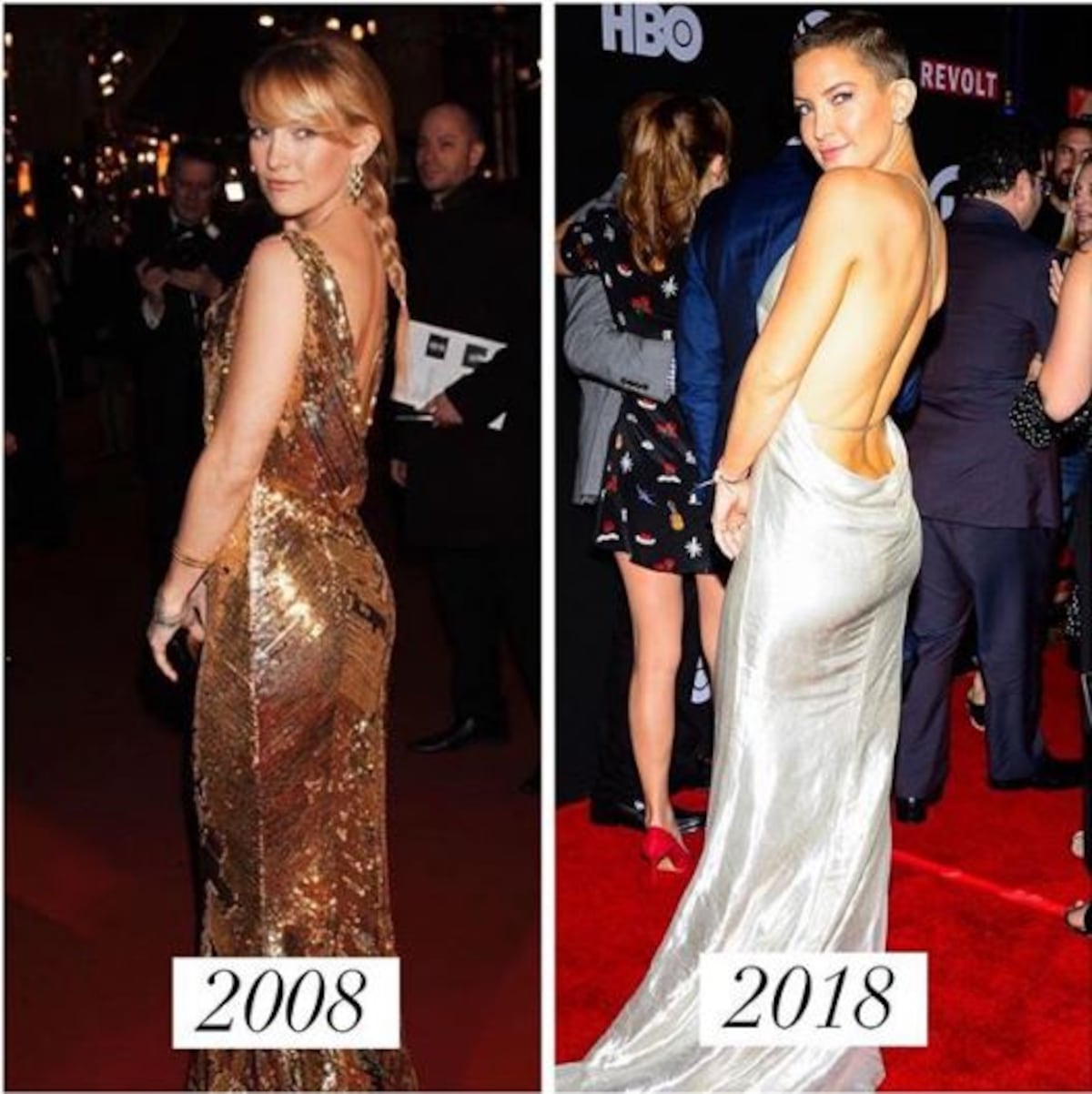 El #10yearchallenge de los famosos