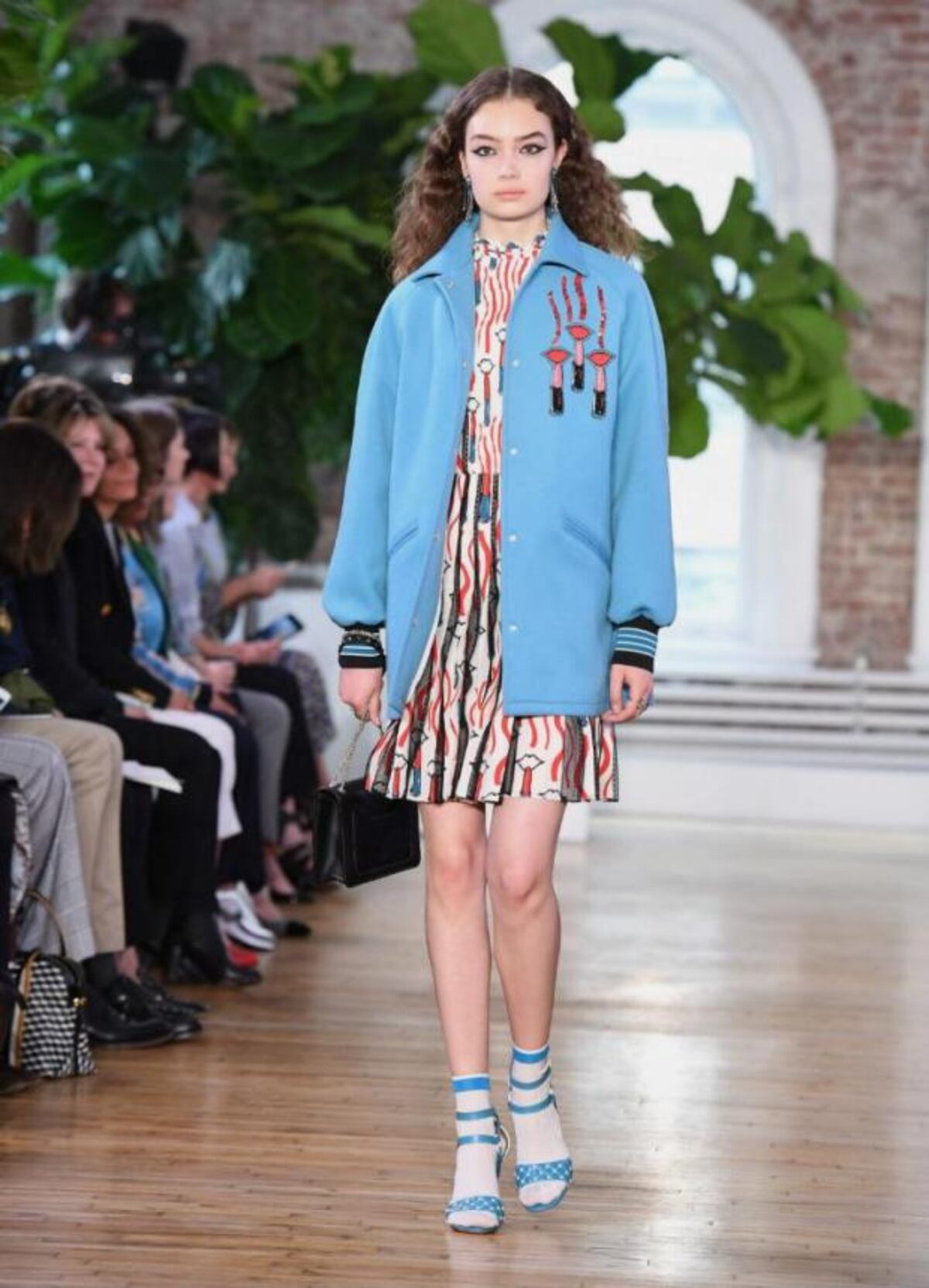 Onda deportiva en la colección ‘resort’ 2018 de Valentino.