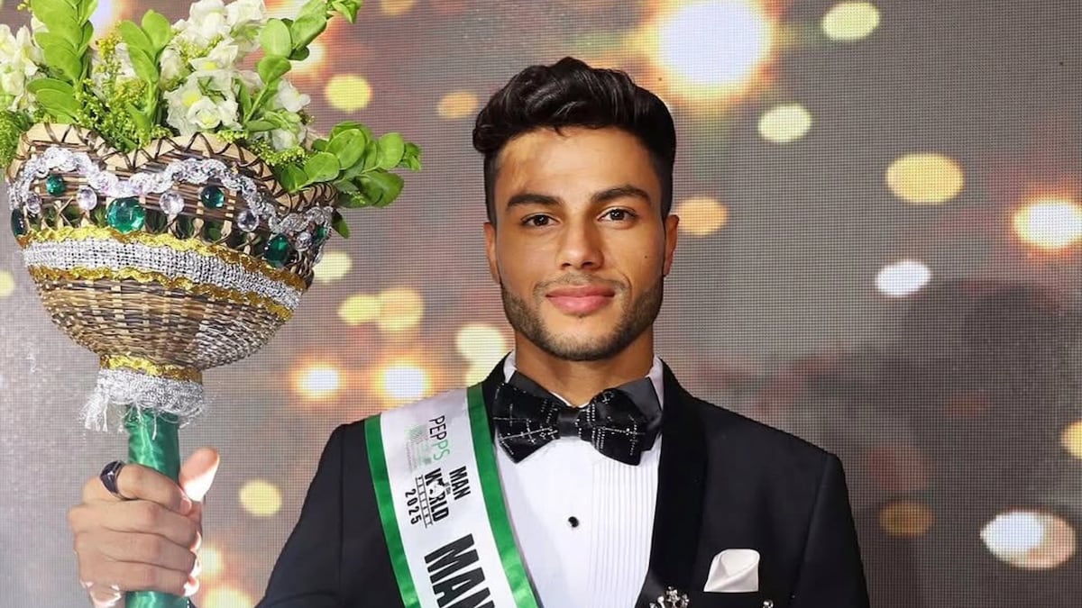 El panameño Sworman Scott Delgado entre los cuatro más guapos del certamen global Man of the World 2025