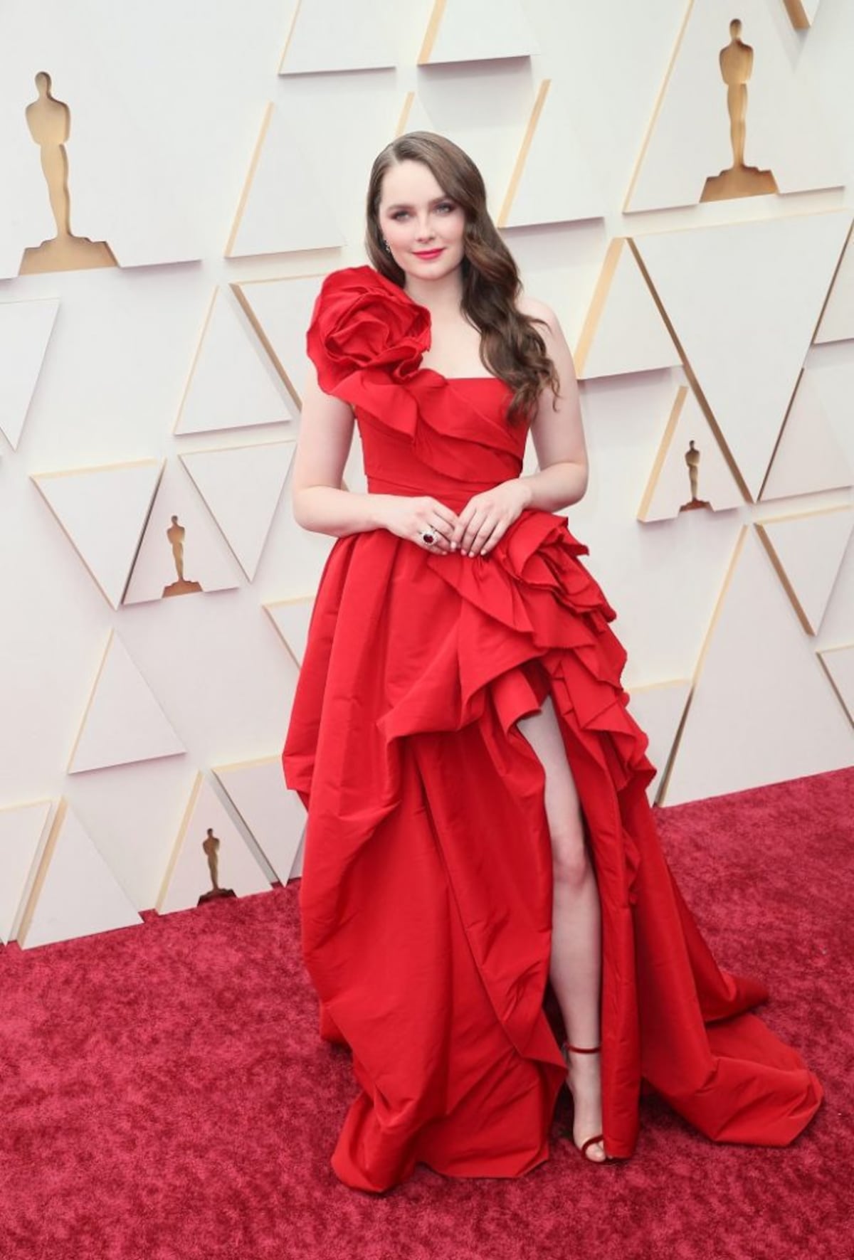 El rojo, la tendencia del Óscar 2022