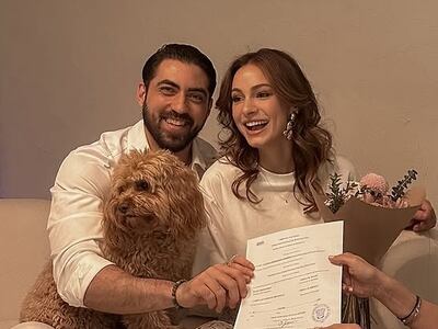 La creadora de contenido Carina Altamirano celebra su boda civil en la intimidad de su casa 