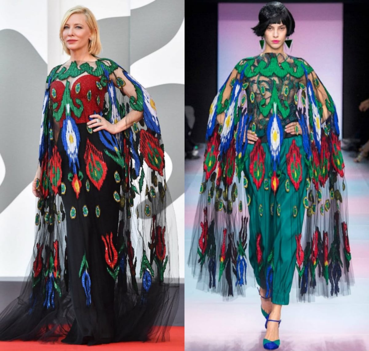 Lo ‘chic’ es repetir: Cate Blanchett reutiliza y dona sus vestidos