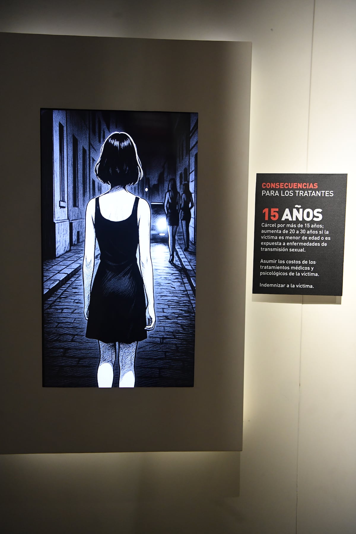 El museo de la libertad en Panamá presenta ‘Una de veinte: Las cifras invisibles de la trata de personas’