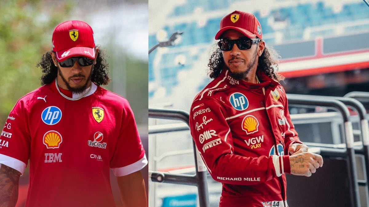 ‘Curly king’: Los rizos naturales de Lewis Hamilton en el Gran Premio de Baréin